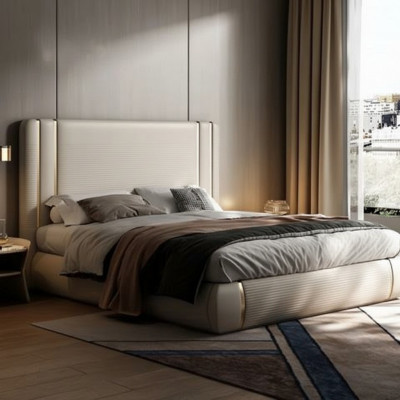 Bed in modern and luxurious design