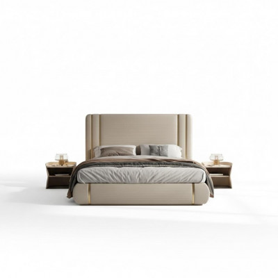 Bed in modern and luxurious design