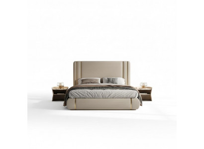 Bed in modern and luxurious design