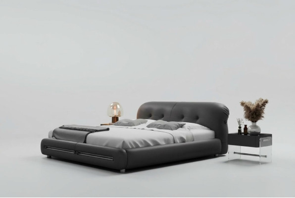 Modern and luxurious textile beds
