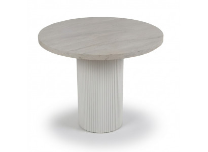 Esstisch Weiß Modern Luxus Design Tisch für Wohnzimmer & Küche