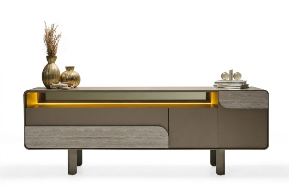 Beige console