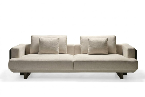 Beige sofa with 3 seats Nova