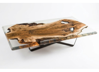 Couchtisch aus Holz in Braun modern elegant