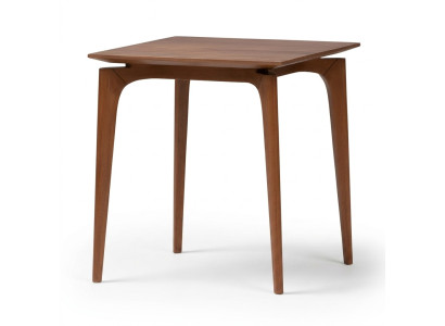 Eleganter Beistelltisch aus Holz in Braun für Wohnzimmer und Lounge