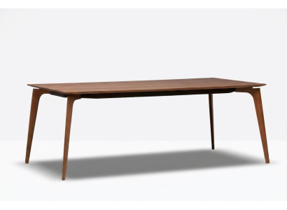 Moderner Esstisch aus Holz in Braun für gemütliche Esszimmer