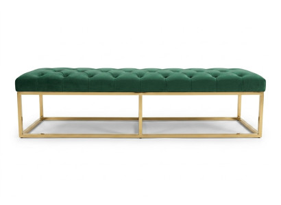 Grüner Holz Hocker im modernen Design