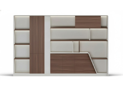 Aktenschrank Bücherregal Holz Metall Büro Ordnung