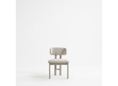 Beige Holz-Textil Stühle im eleganten Design