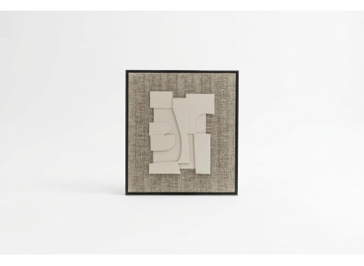 Beiges Holz Gemälde modern elegant für Wohn- und Büroumgebung