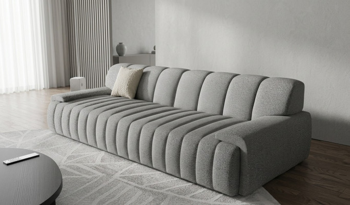 Modern and elegant bench, comfort in every detail