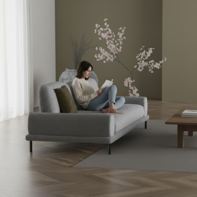 Modern living room bench