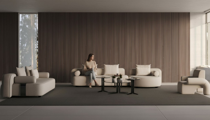 Elegant and comfortable sofa 2x