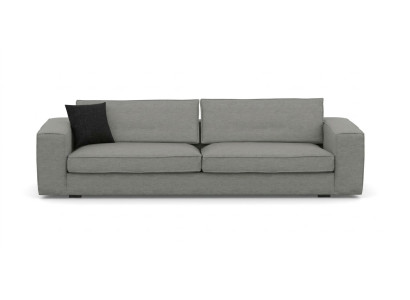 Modern bench with a light style and soft comfort