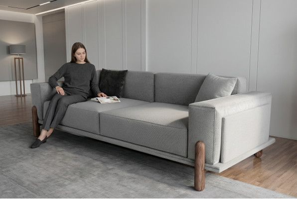 Modern bench, always comfortable
