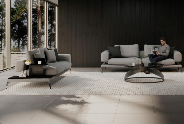 Modern and elegant living room sofa