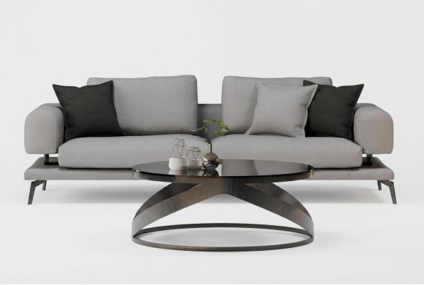 Modern 3-seater sofa, soft, comfortable, ideal