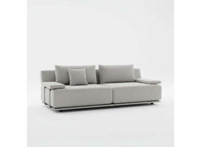 Aesthetic 3-seater sofa with design emphasis