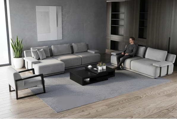 Modern couch for the living room, maximum comfort