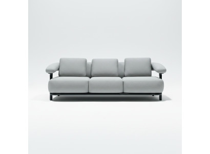 Sofa Dreisitzer Couch Wohnlandschaft Modern Funktional Elegant