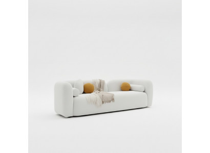 Dreisitzer Sofa Couch Wohnlandschaft Modern Funktional Stilvoll