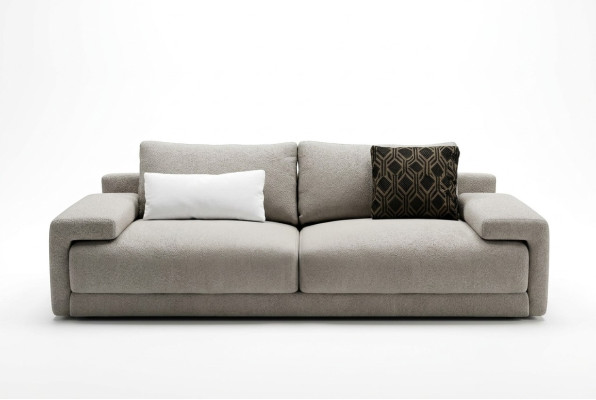 Elegant bench, comfortable in every detail