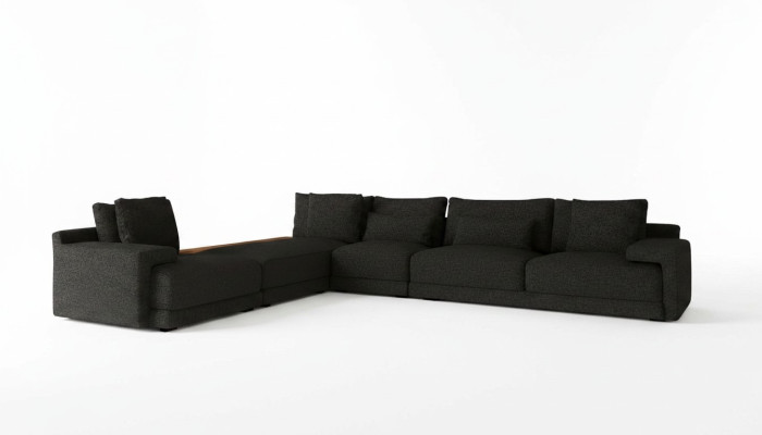 Elegant corner sofa that creates a relaxed atmosphere