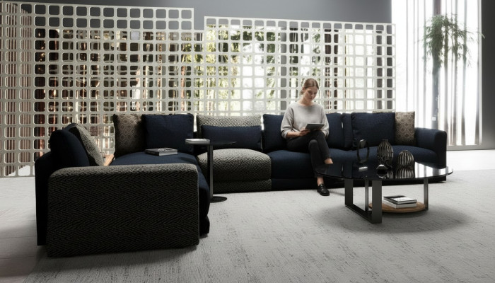 Comfortable corner sofa for your living space