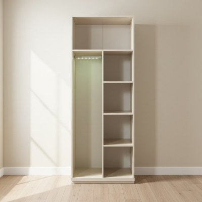 Modular modern wardrobe at 83 cm