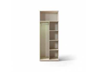 Modular modern wardrobe at 83 cm