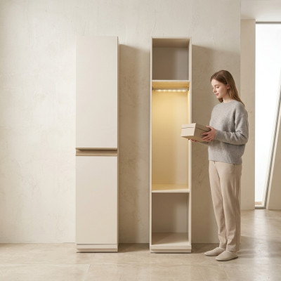 Customizable wardrobe for 41 cm. Practical design for the bedroom