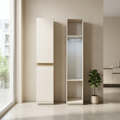 Customizable wardrobe for 41 cm. Practical design for the bedroom