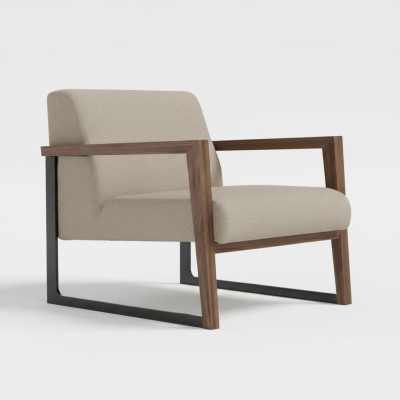 Minimalist chair, maximum comfort