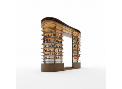 Weinregal Barschrank Weinschrank Weinlagerregal Weinmöbel Flaschenregal