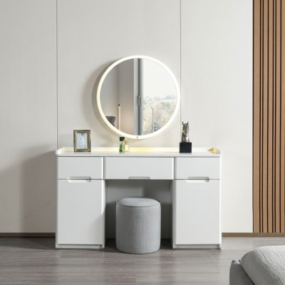 Modern compact dressing table for the bedroom