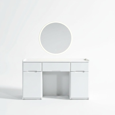 Modern compact dressing table for the bedroom