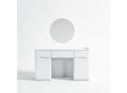 Modern compact dressing table for the bedroom