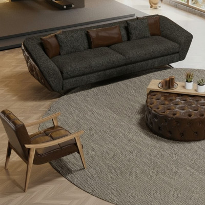 Sofa set, armchair and modern table