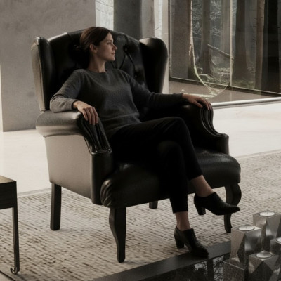 Modern table with a modern design. Really comfortable