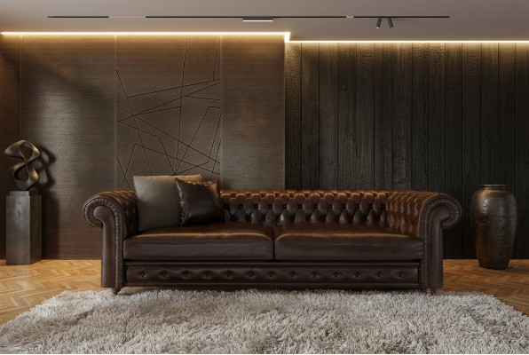 Comfortable sofa, carefully designed