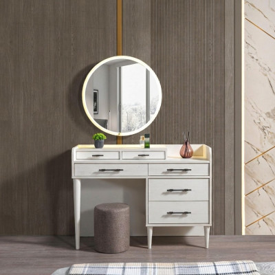 Modern wardrobe with mirror for the bedroom
