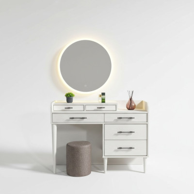 Modern wardrobe with mirror for the bedroom