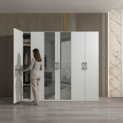 Modern storage wardrobe at 254 cm