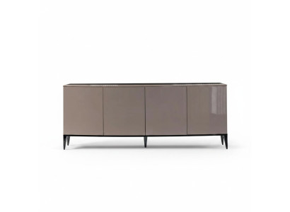 Elegantes beige Holz Sideboard im klassischen Design