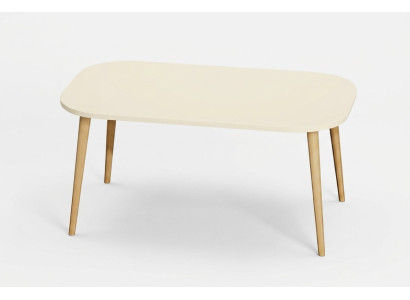 Moderner Couchtisch aus Holz in Beige
