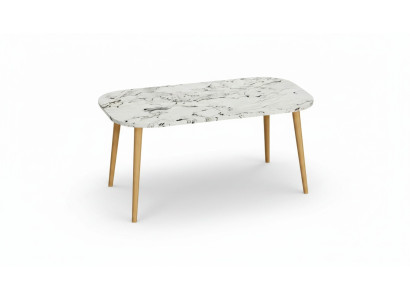 Moderner weißer Couchtisch aus Holz