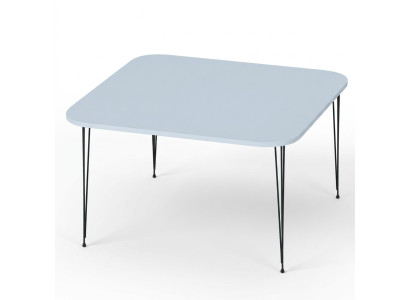 Eleganter weißer Couchtisch aus Holz mit modernem Design