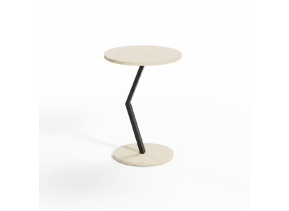 Beistelltisch aus Holz in Beige modern elegant