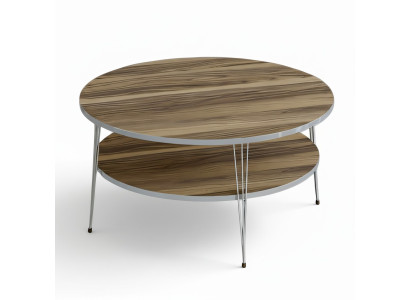 Moderner Couchtisch aus Holz in Braun
