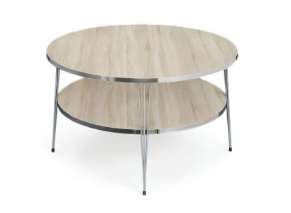Eleganter brauner Holztisch im stilvollen Design